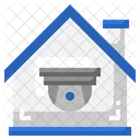 House Serveillance Surveillance House Icon