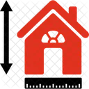 House Size Home House Icon