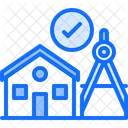 House Building Check Icon