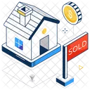 House Sold Home Sold Property Sold Icon