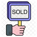 House Sold Property Sold Home Sold Icon