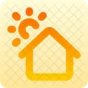 House Sun House Home Icon