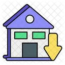 House Value Down  Icon