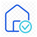 Home Safety House Icon