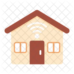 House Wifi  Icon