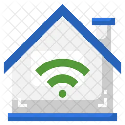 House Wifi  Icon