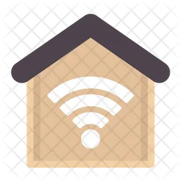 House Wifi  Icon