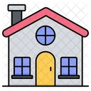 House With Chimney Home Chimney Icon