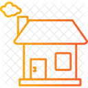 House with chimney  Icon