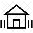 House With Fence Icon