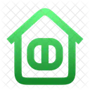 House With Window  Icon