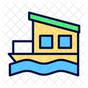 House Houseboat Home Icon