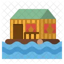 Houseboats Houseboat Real Icon