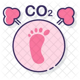 Household Carbon Footprint  Icon