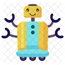 Household Robot Bionic Man Humanoid Icon