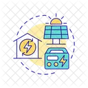 Electrification Voltage Household Icon