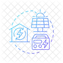 Electrification Voltage Household Icon