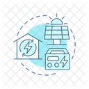 Electrification Voltage Household Icon