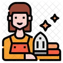 Maid Woman User Icon