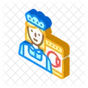 Housekeeper Woman Job Icon