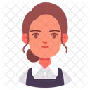 Housekeeping Woman Avatar Icon