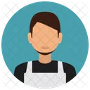 Housekeeping Man Avatar Icon