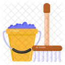Broomstick Cleaning Equipment Broom Icon
