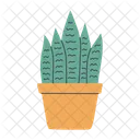 Houseplant Pot Leaf Icon