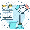 Housework division  Icône