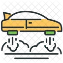 Hover Car Future Technology Icon