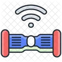 Hoverboard Electric Transport Icon
