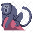 Howler Monkey Monkey Wild Animal Icon