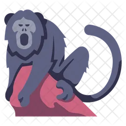 Howler Monkey  Icon