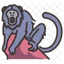 Howler Monkey Monkey Wild Animal Icon