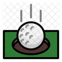 Hoyo De Golf Golf Pelota De Golf Icono