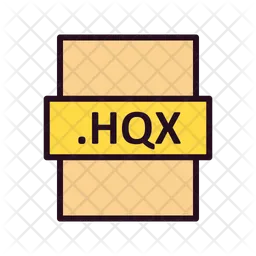 Hqx File  Icon