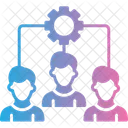 Hr Strategy Strategic Plan Hr Tactics Icon