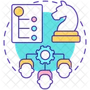 HR strategy creation  Icon
