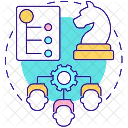 HR strategy creation  Icon