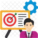 Hr Target Set  Icon