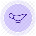 Gravy Boat Line Icon Icon