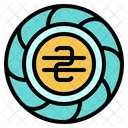 Hryvnia Ukraine International Icon