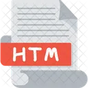 Htm Htm File Html Format Icon