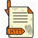 Htm Format File Icon