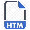 Htm Dokument Datei Symbol