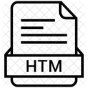 Htm Datei Format Symbol