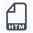 Htm Datei Dokument Symbol