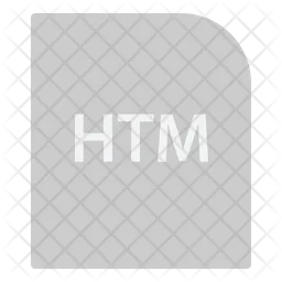 Htm File  Icon