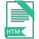 Htm Format Document Icon