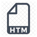 Htm File Document Icon